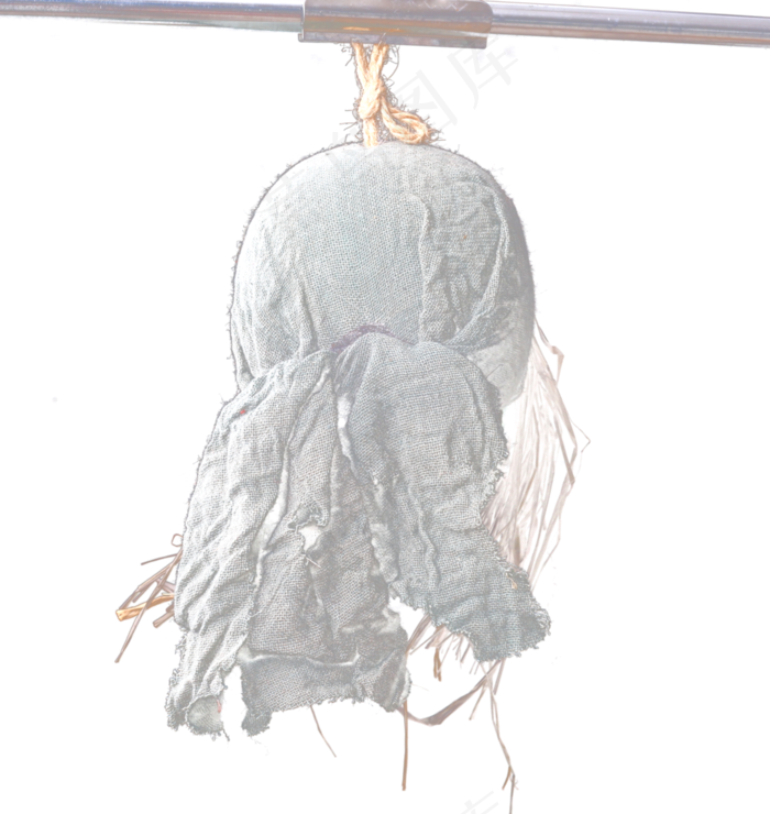 挂着的头鬼节恐怖的骷髅(3632X3840(DPI:300))psd模版下载
