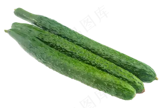 新鲜实物黄瓜