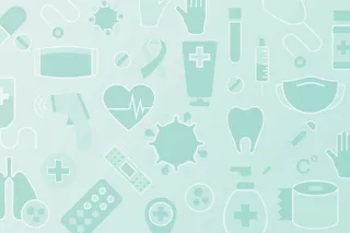 干净的医疗图案背景