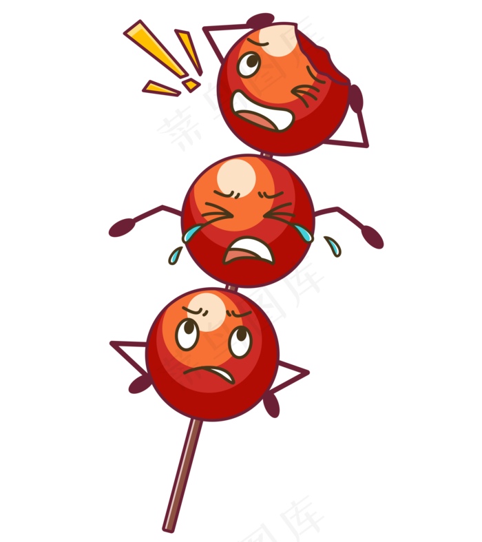 新年糖葫芦搞怪表情包