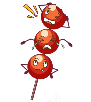 新年糖葫芦搞怪表情包