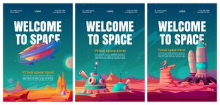 虚拟太空旅行宣传单,DM传单集。