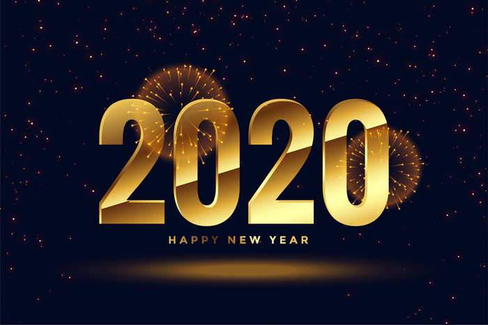 金色2020贺岁贺岁背景eps,ai矢量模版下载