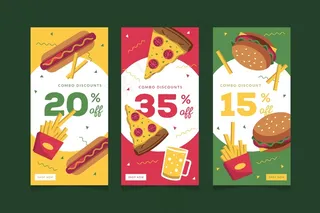 组合优惠-横幅banner概念