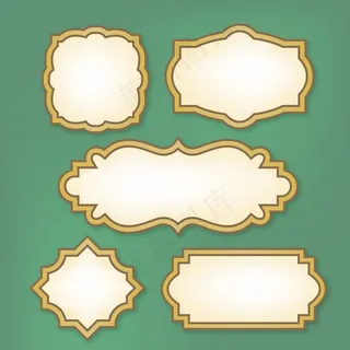 复古剪贴簿框架