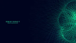 绿色抽象技术发光线背景