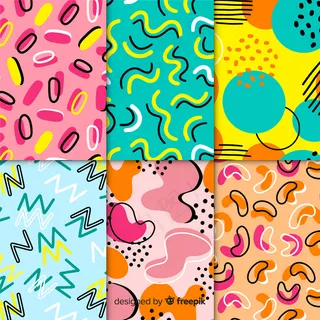 缤纷孟菲斯图案系列 缤纷孟菲斯图案系列