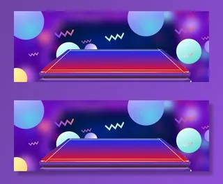 双十一喜庆狂欢banner