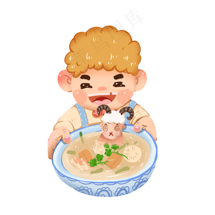 立冬冬至习俗创意羊肉汤