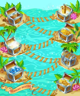 卡通游戏宝模板