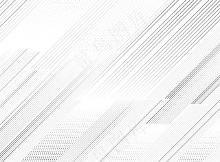 抽象时尚的黑色装饰背景线图案。