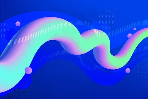 抽象几何形状背景