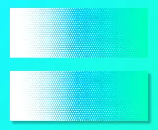 抽象的蓝白相间的条幅背景