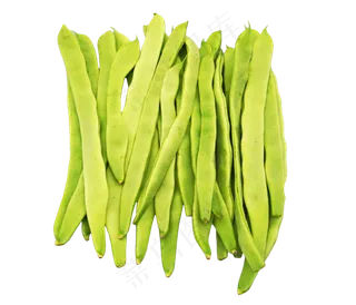 绿色有机扁豆角