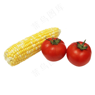 玉米西红柿蔬菜组合