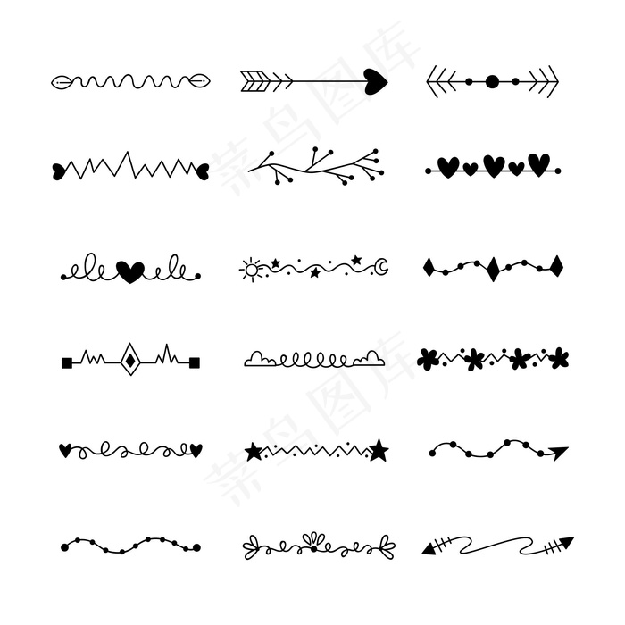 手绘框架和分隔器