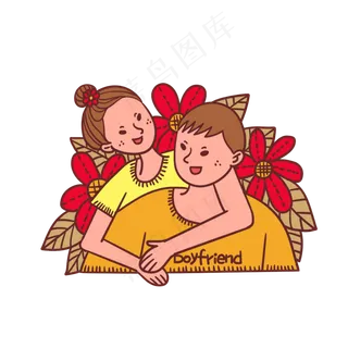 七夕节情人节情侣