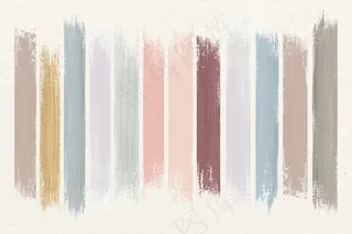 土色调画笔笔划