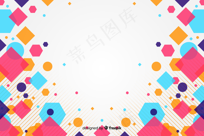 抽象背景和彩色方块eps,ai矢量模版下载