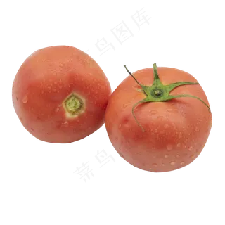 红色两个番茄