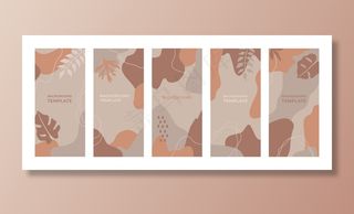 社交媒体故事模板