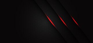 抽象三重红灯线斜线深灰色六边形网格图案设计现代未来主义背景。