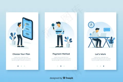 手机app移动应用概念