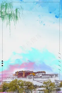 毕业季西藏布达拉宫旅游