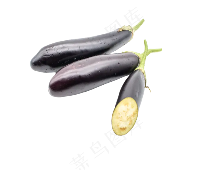 新鲜紫色茄子(2000X2000(DPI:300))