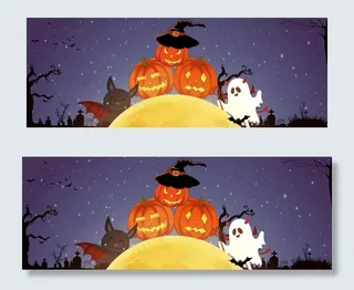 万圣节Banner