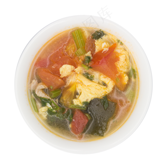 红色美味西红柿汤