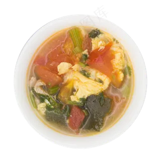 红色美味西红柿汤