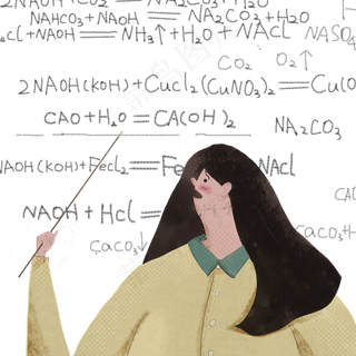 教师节老师讲台幻灯片PNG图