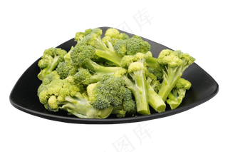 食材西蓝花蔬菜