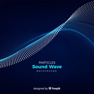 粒子声波背景