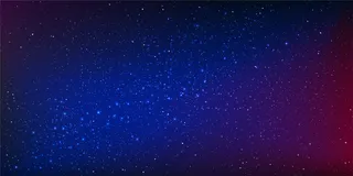 夜空矢量背景中的星星和星尘照亮了空间