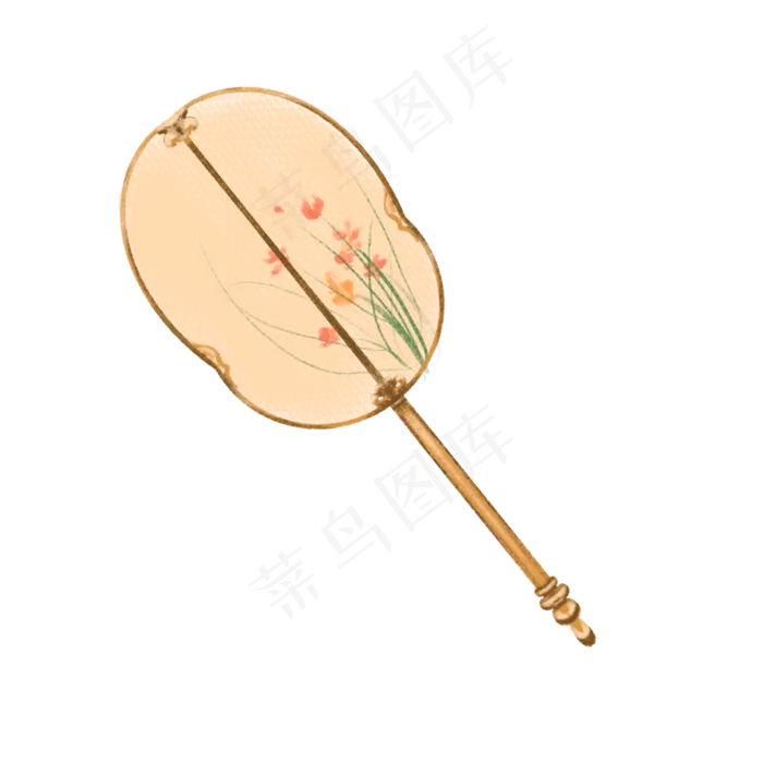中秋扇子镶边(2048X2048(DPI:132))psd模版下载