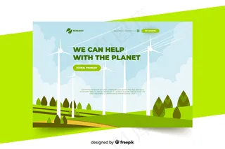 平面生态登录页模板