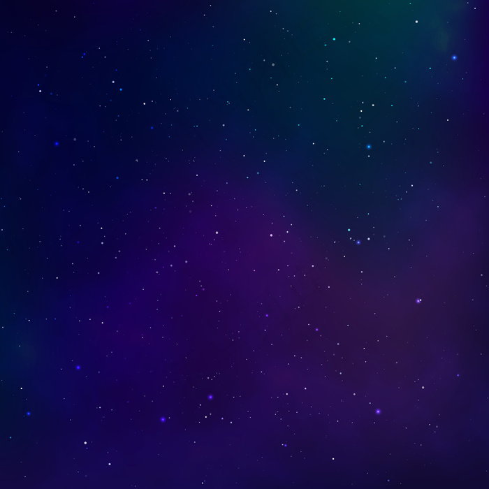 繁星点点的夜空。宇宙星云。外层空间和银河系。