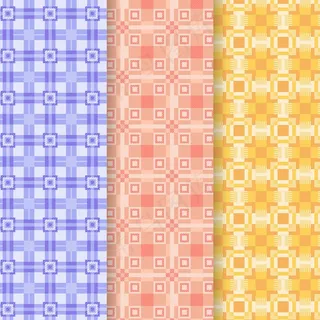 粉彩方格图案系列