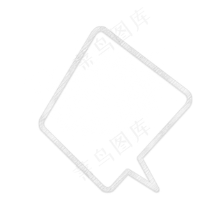 教师节粉笔对话框气泡框4