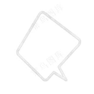 教师节粉笔对话框气泡框4