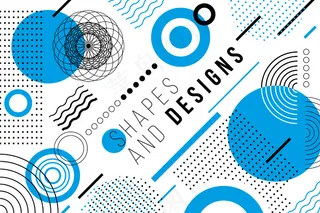 平面设计几何背景