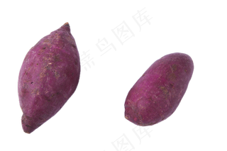 软糯的大紫薯两个