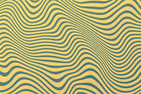 迷幻背景波浪线