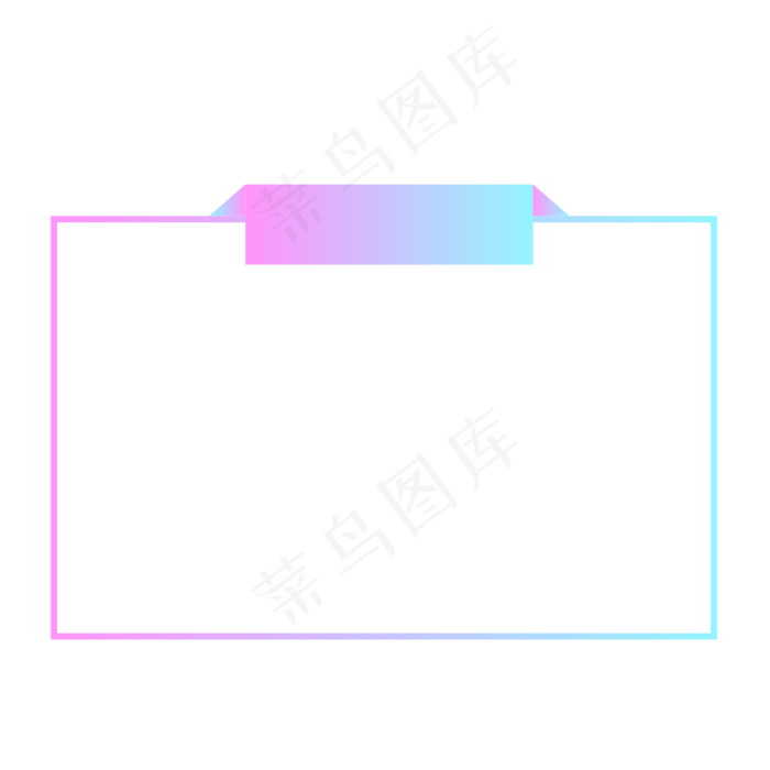 七夕卡片边框(2000*2000px 300 dpi )ai矢量模版下载