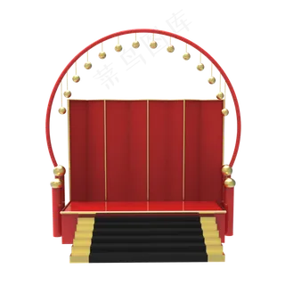 电商展台小舞台