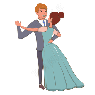 七夕跳舞情侣