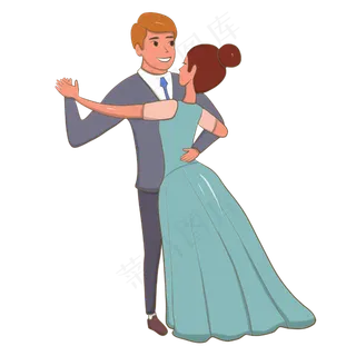 七夕跳舞情侣