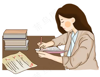 教师节老师在批改作业